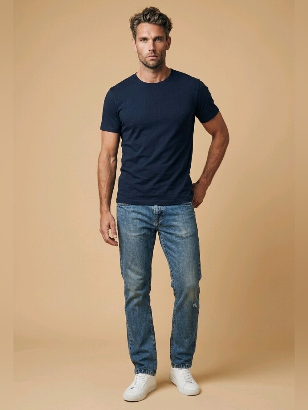 Adam LEVINE the DEAN STONE WASH JEANS 32W X 32 L